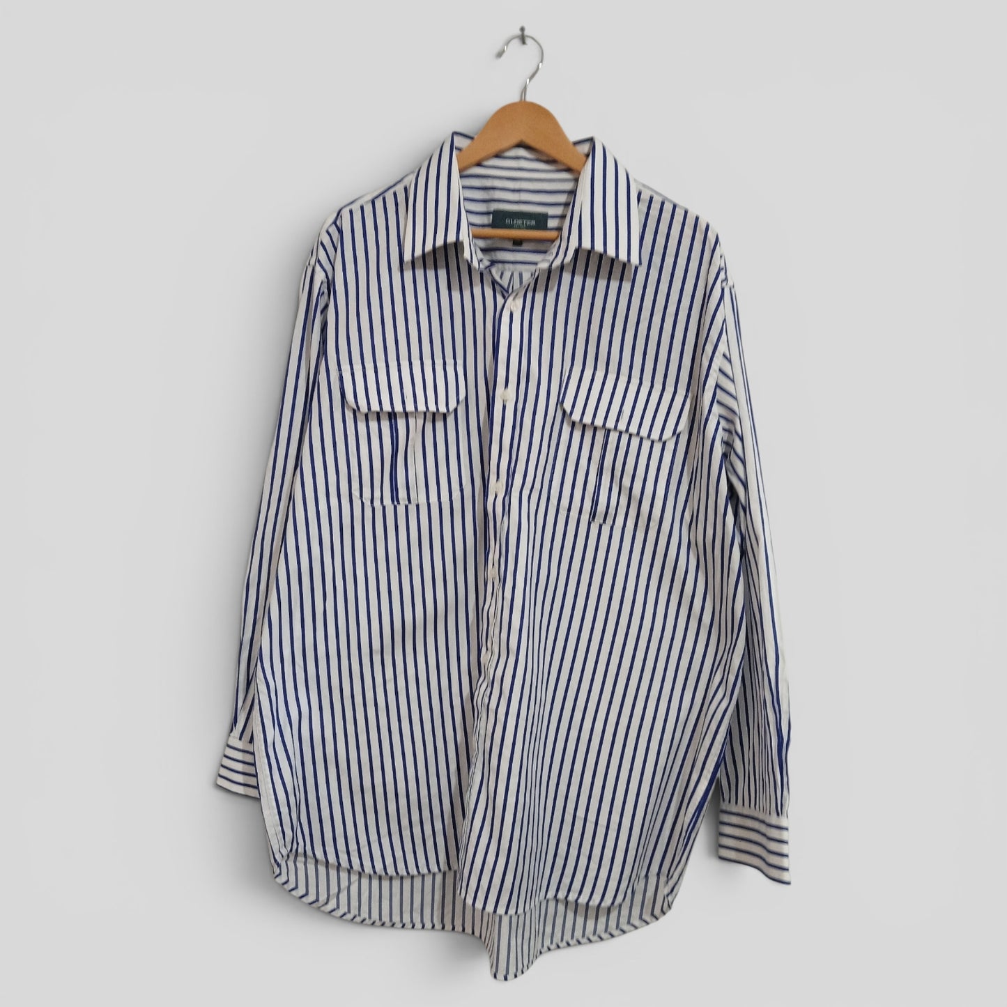 (2XL) Gloster | Striped LS Shirt