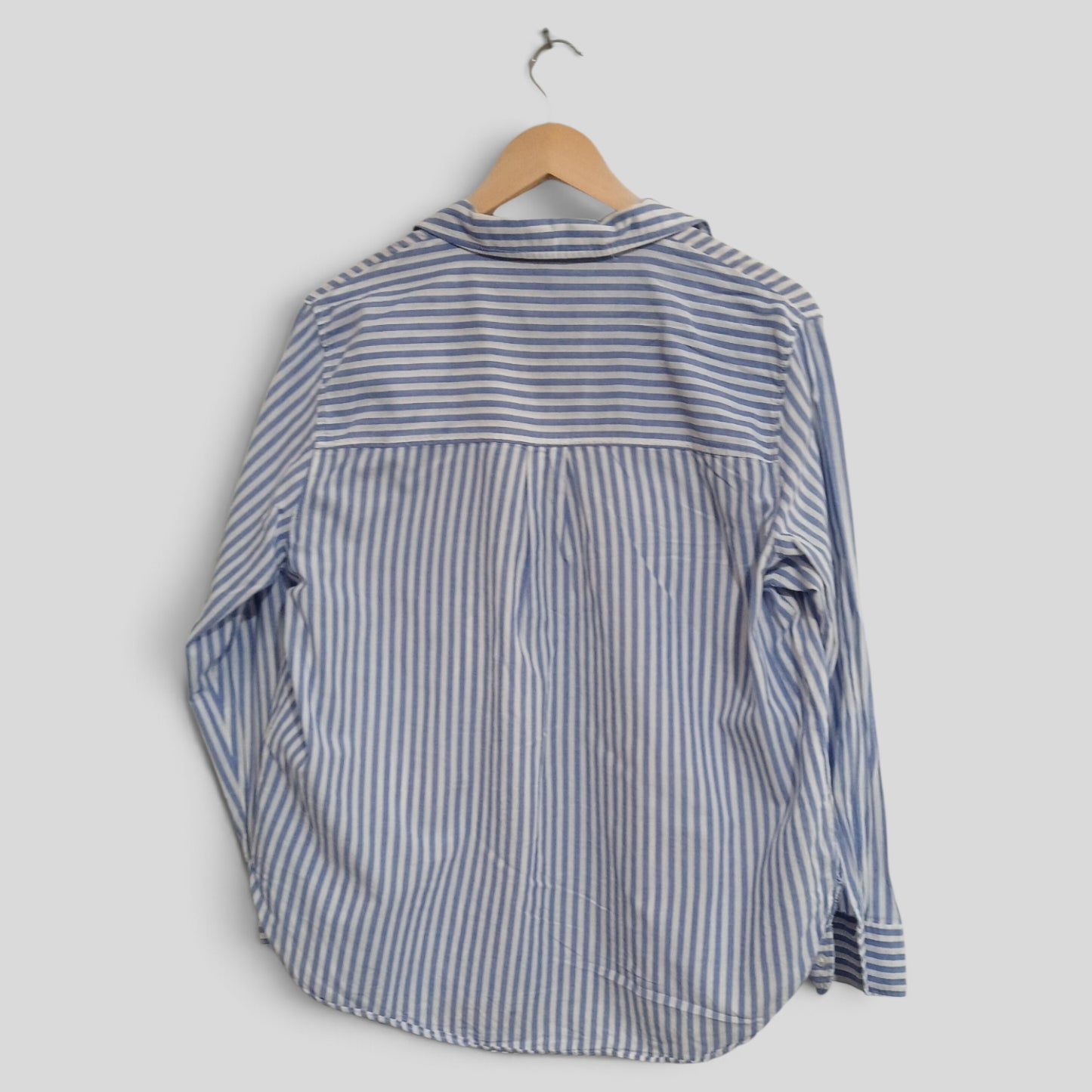 (16) H&M | Striped LS Shirt