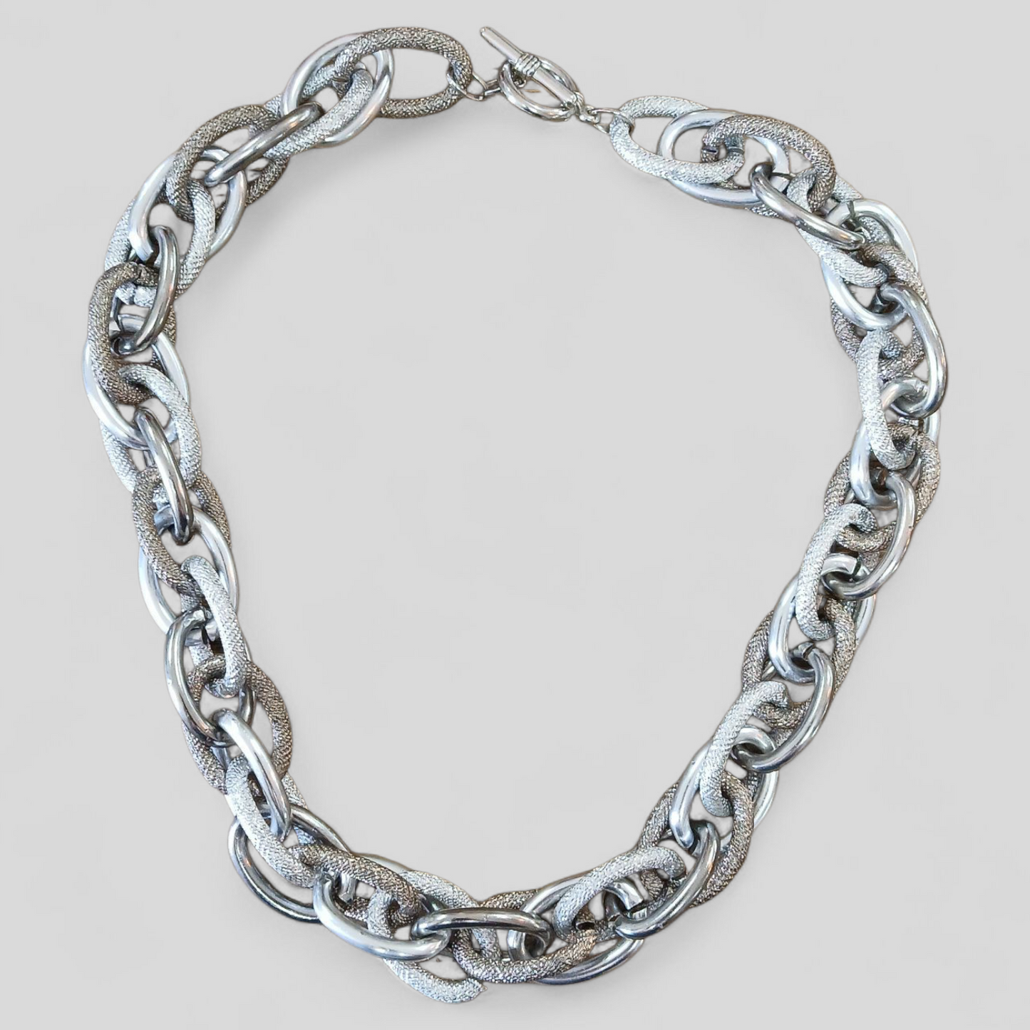 Necklace | Chunky Chain Silver