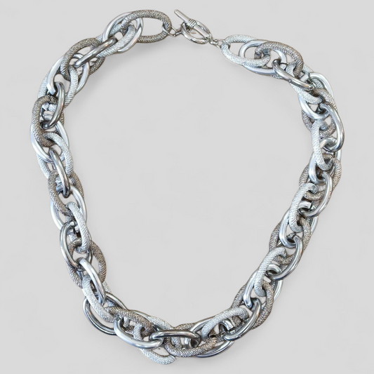 Necklace | Chunky Chain Silver