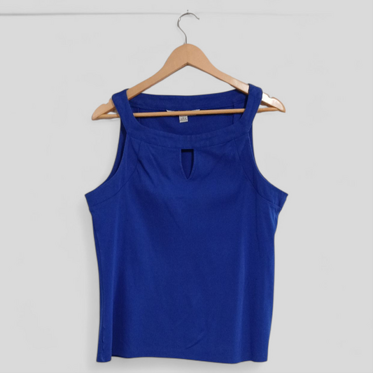 (L) Rockmans | Blue Blouse