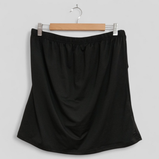 (XL) Shein | Black Slip Style Skirt