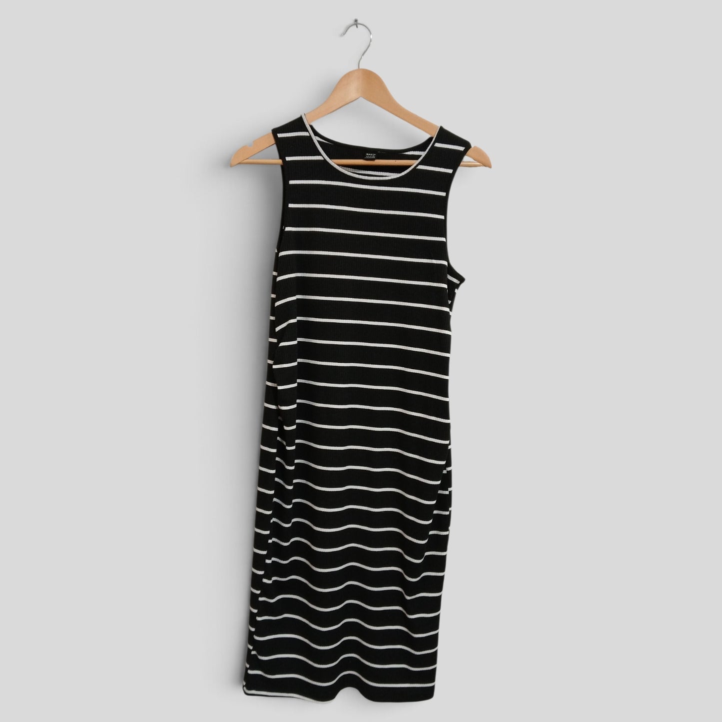 (L) Shein | Striped Maternity Dress