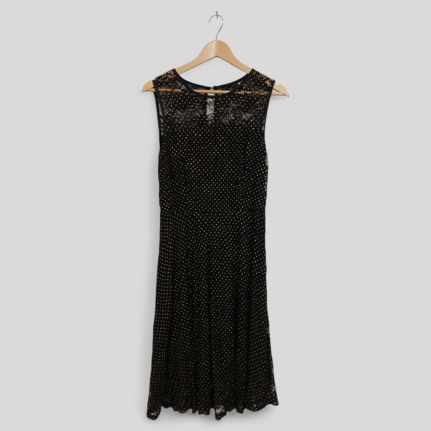 (12) Sweet Girl | Black Gold Dress