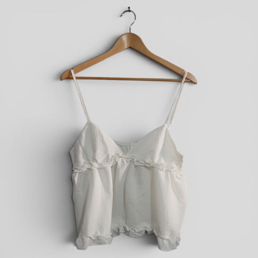 (XL) Shein | White Singlet Blouse