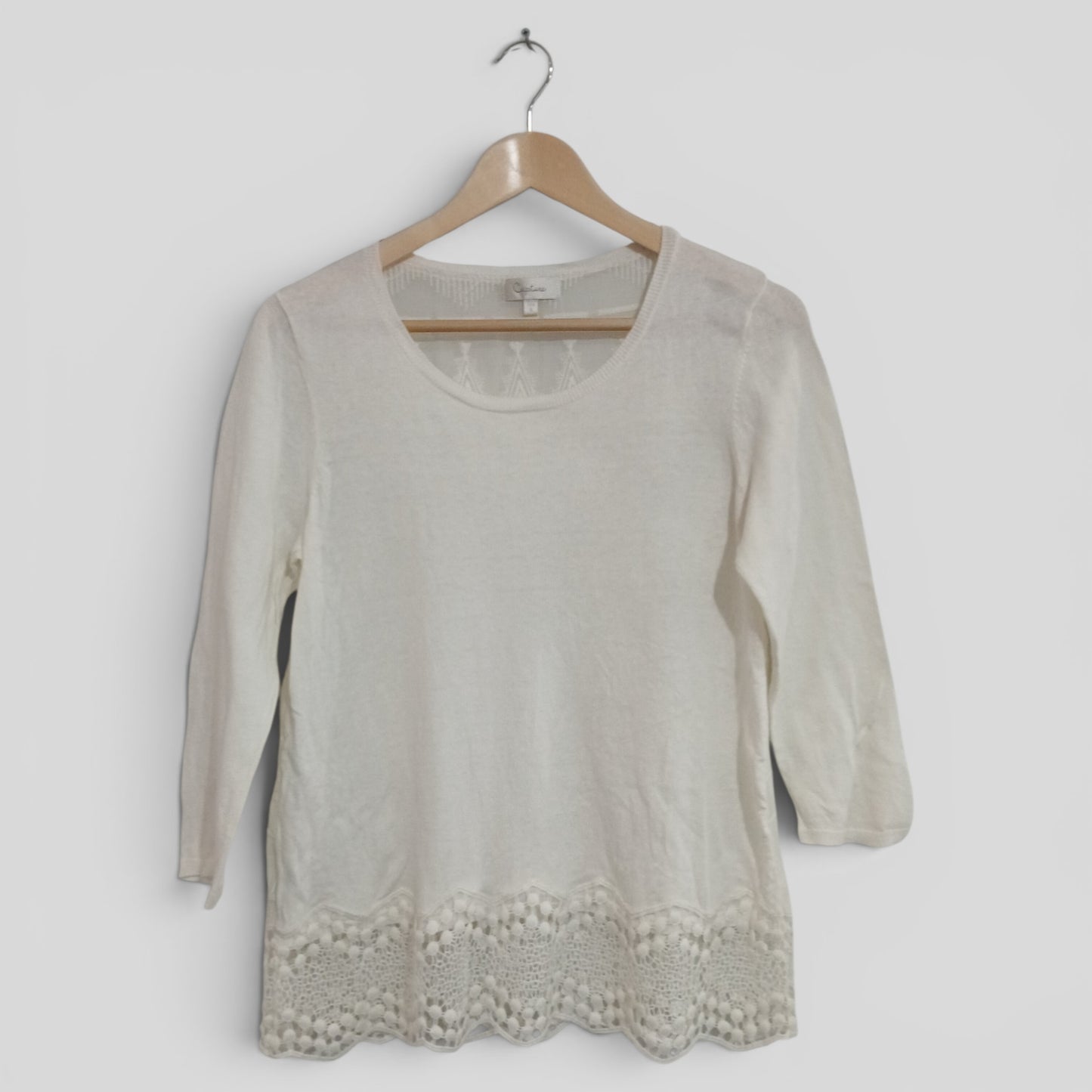 (8) Capture | White Lace Blouse