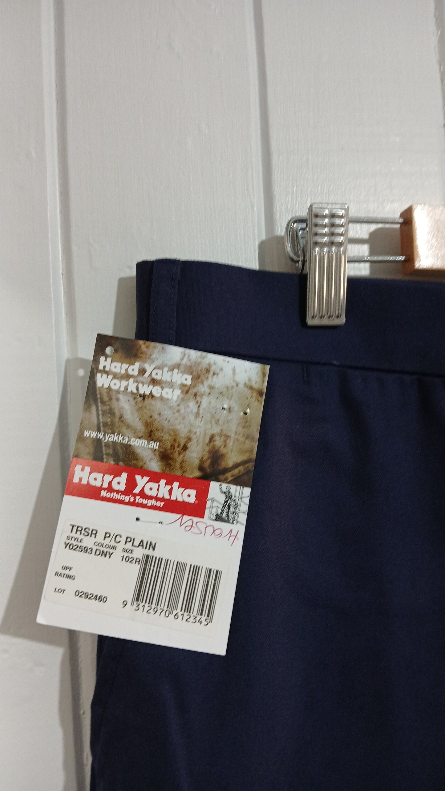 (102R) Hard Yakka | Navy Trousers | BNWT