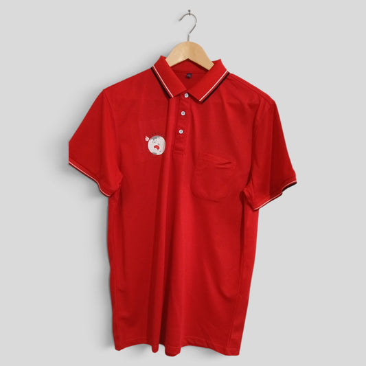 (2XL) Sakura Filters | Red Polo