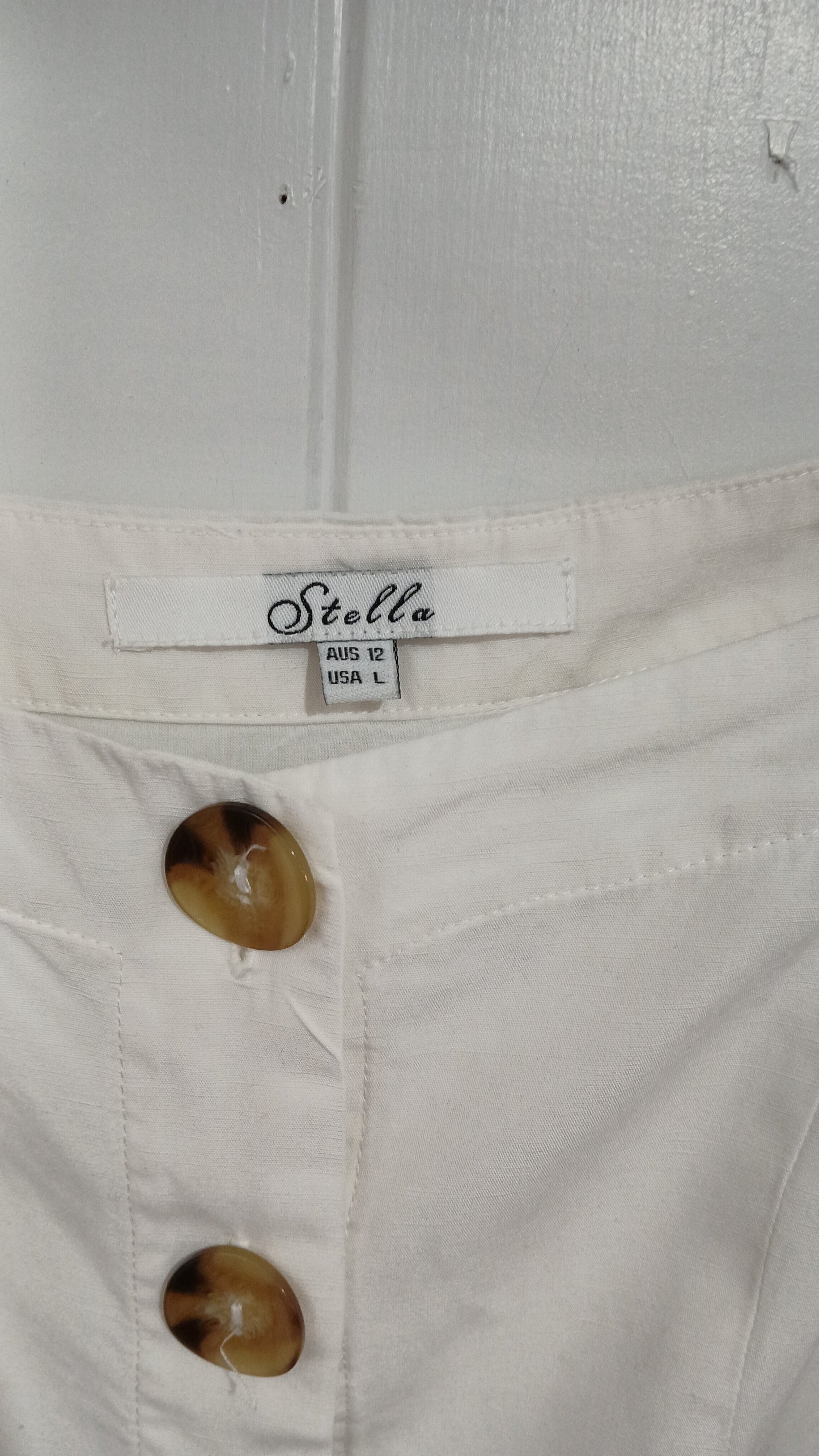(12) Stella | White Blouse