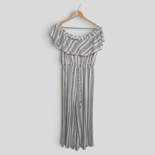 (12) Miss Valley | Striped Jumpsuit