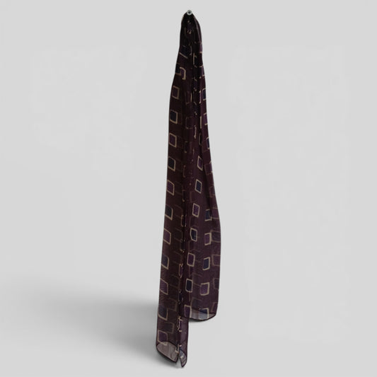 Scarf | Purple Squares