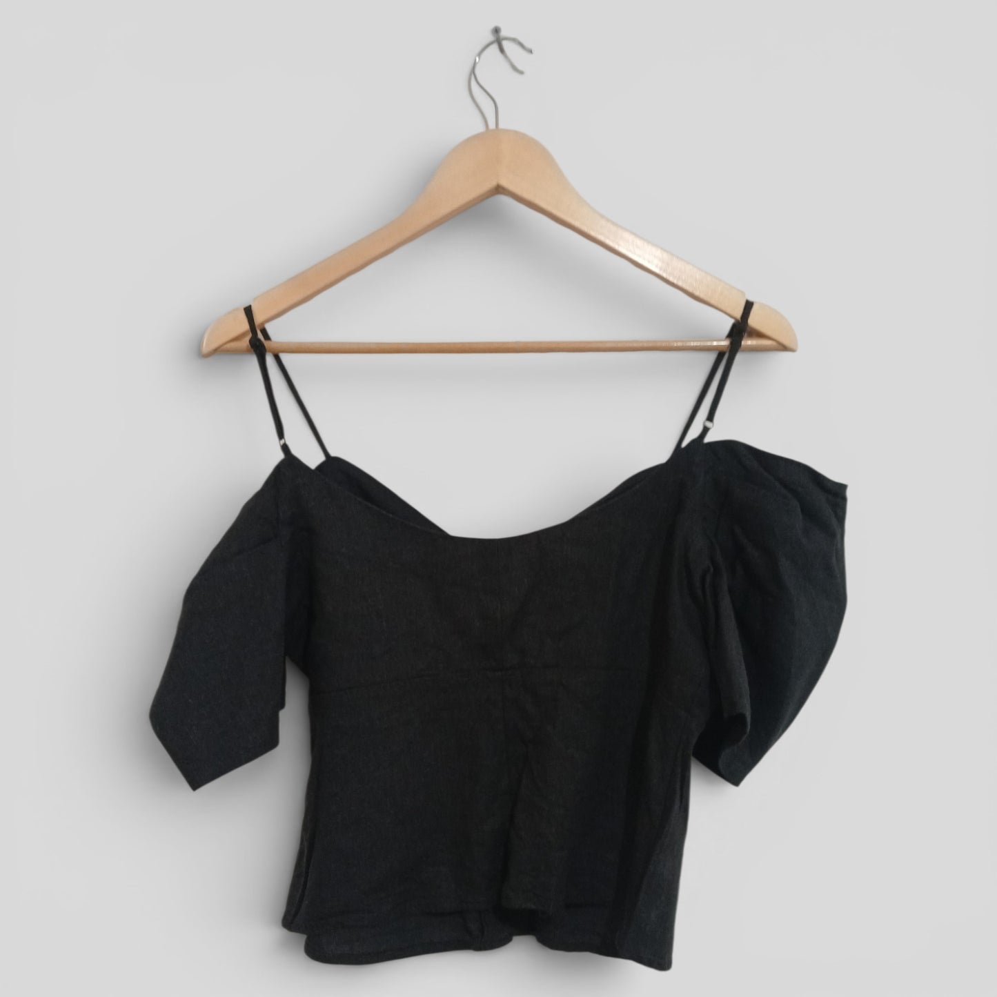 (10) Bardot | Black Blouse