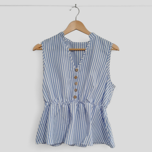 (L) Shein | Striped Blouse
