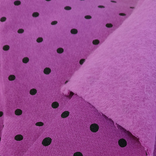 Purple Spot Fleece 1.6m x 1.5m