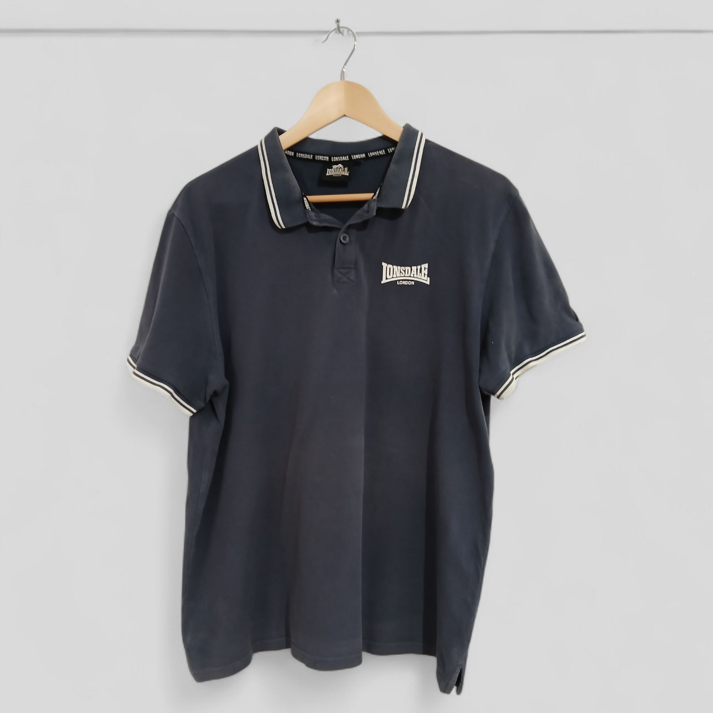 (XL) Lonsdale | Navy Polo