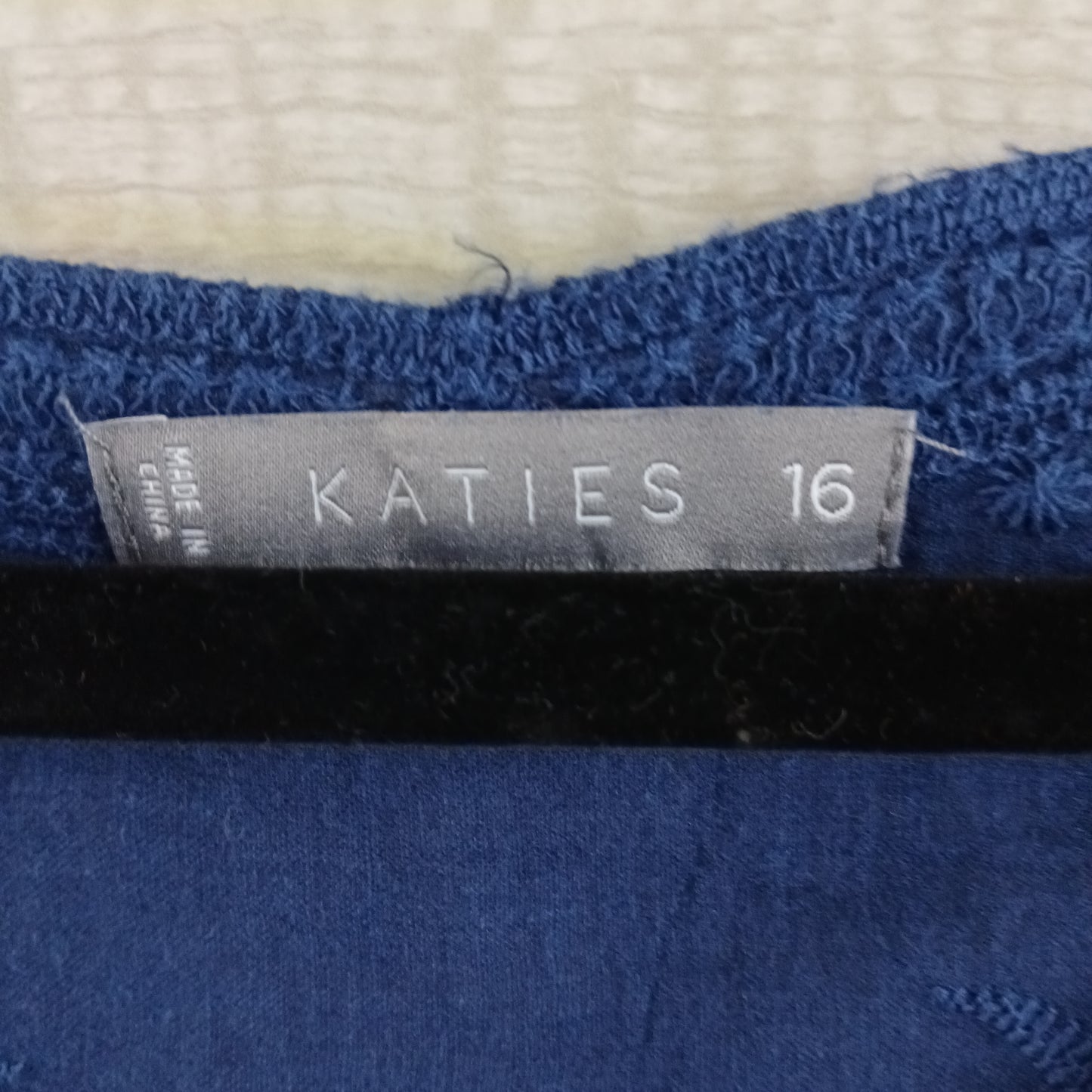 (16) Katies | Blue Cotton Blouse