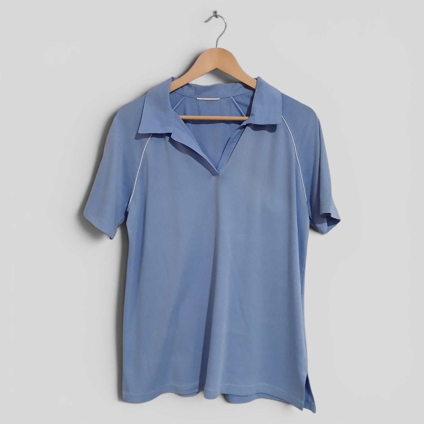 (L) Blue Polo
