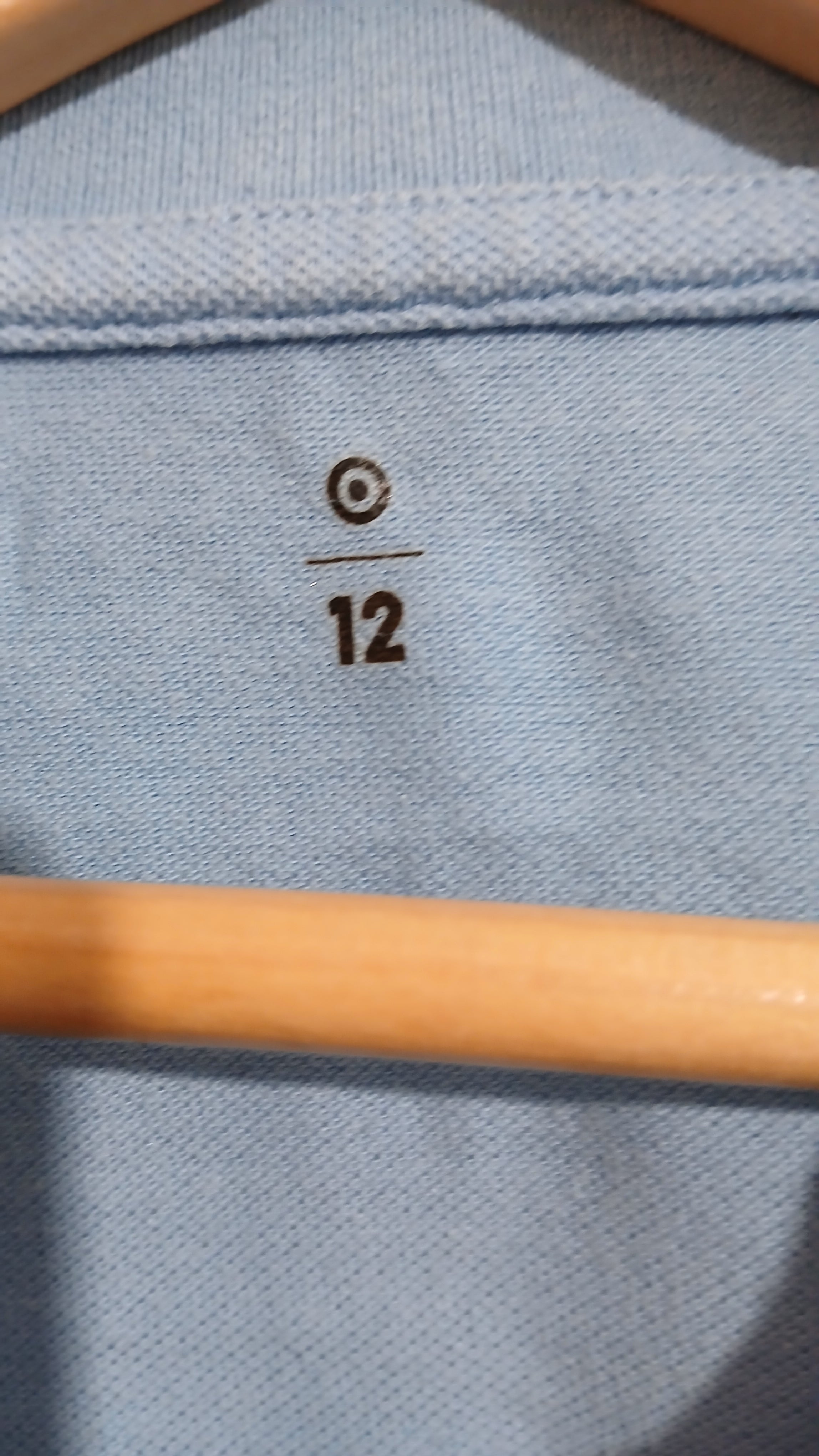 Image of (12JNR) Target | Blue Polo