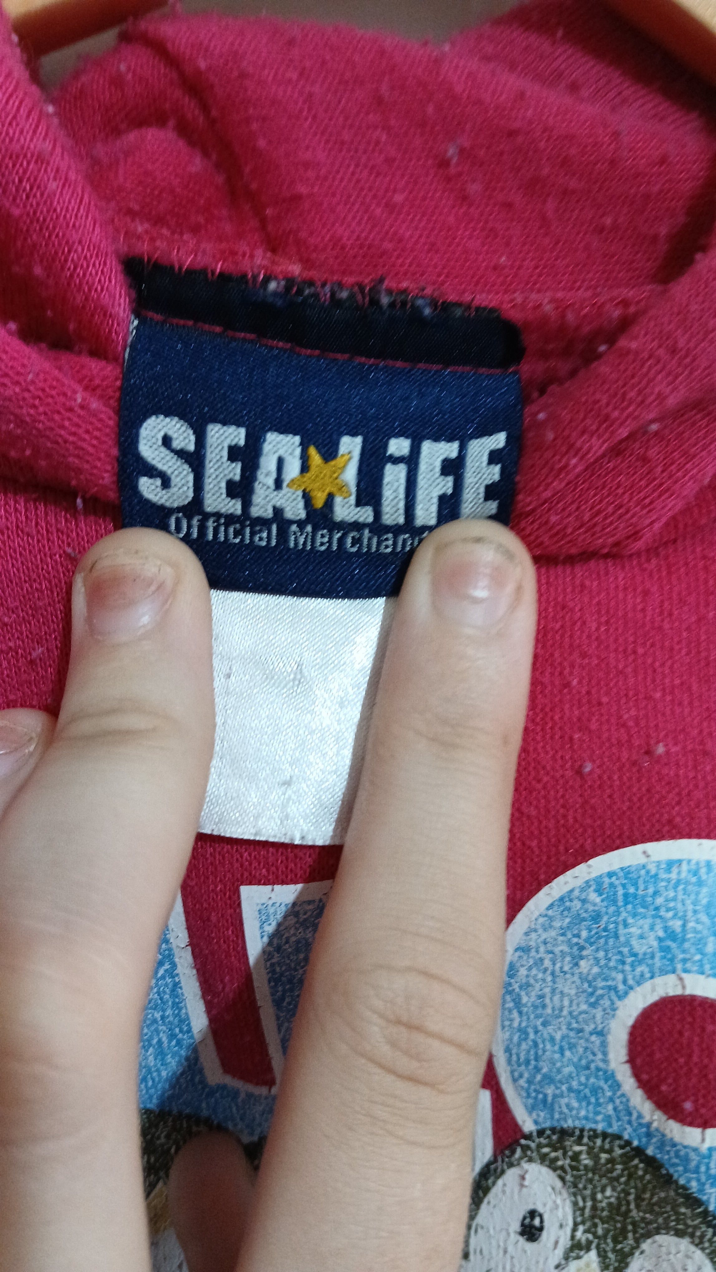Image of (5JNR) Sealife | Pink Hoodie