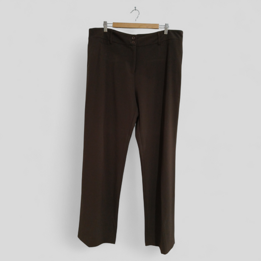 (18) Vivid | Brown Slacks