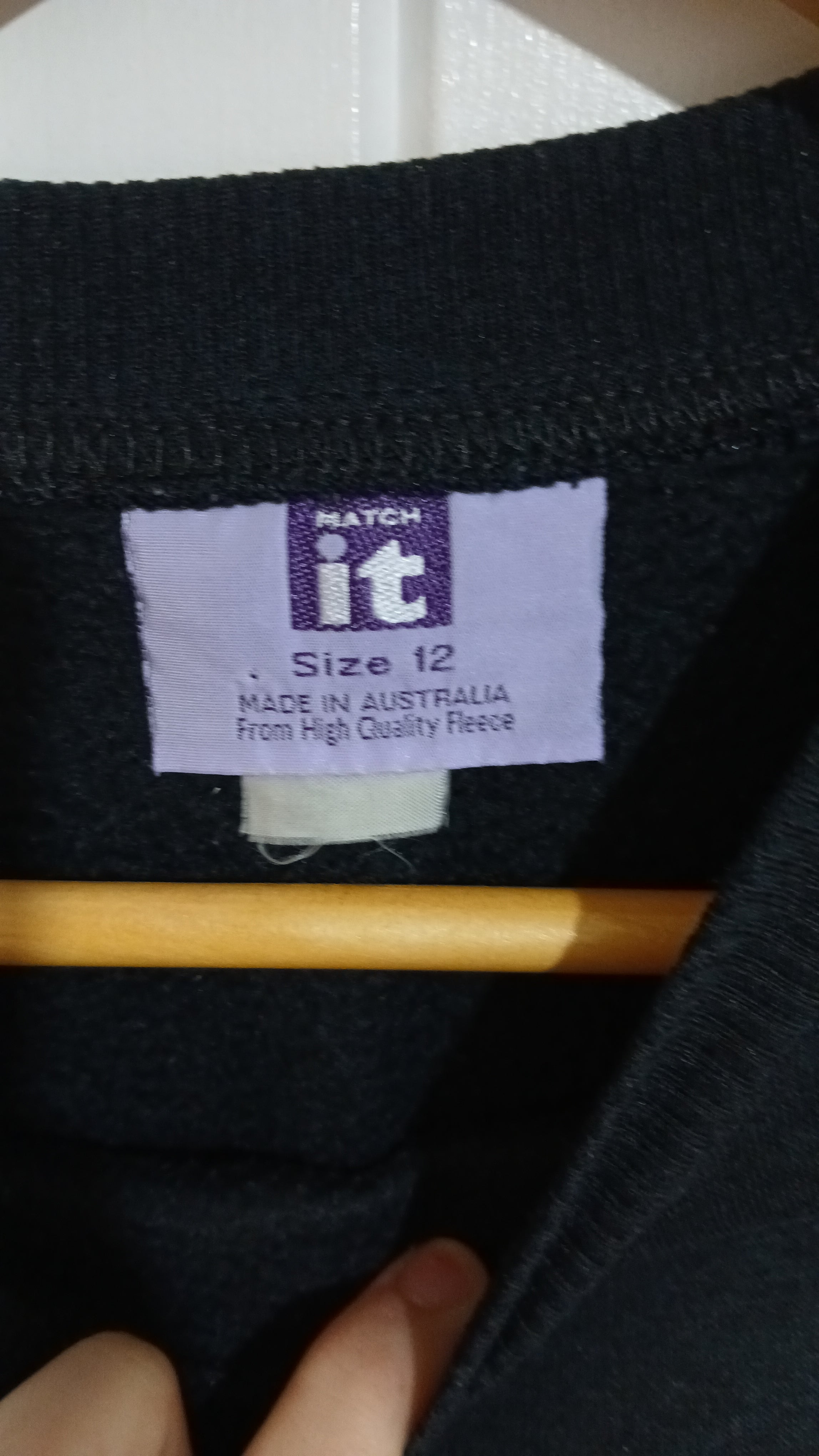 Image of (12) Match It | Black Jumper