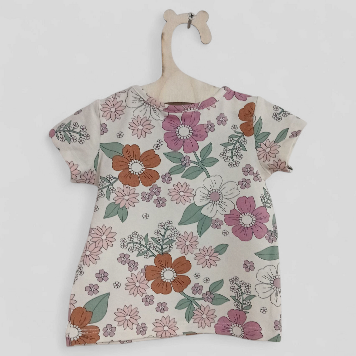 (000) Target Organic Cotton | Floral Shirt
