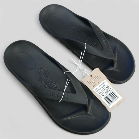 (42) AUSSIE SOLES | STARFISH | BLACK