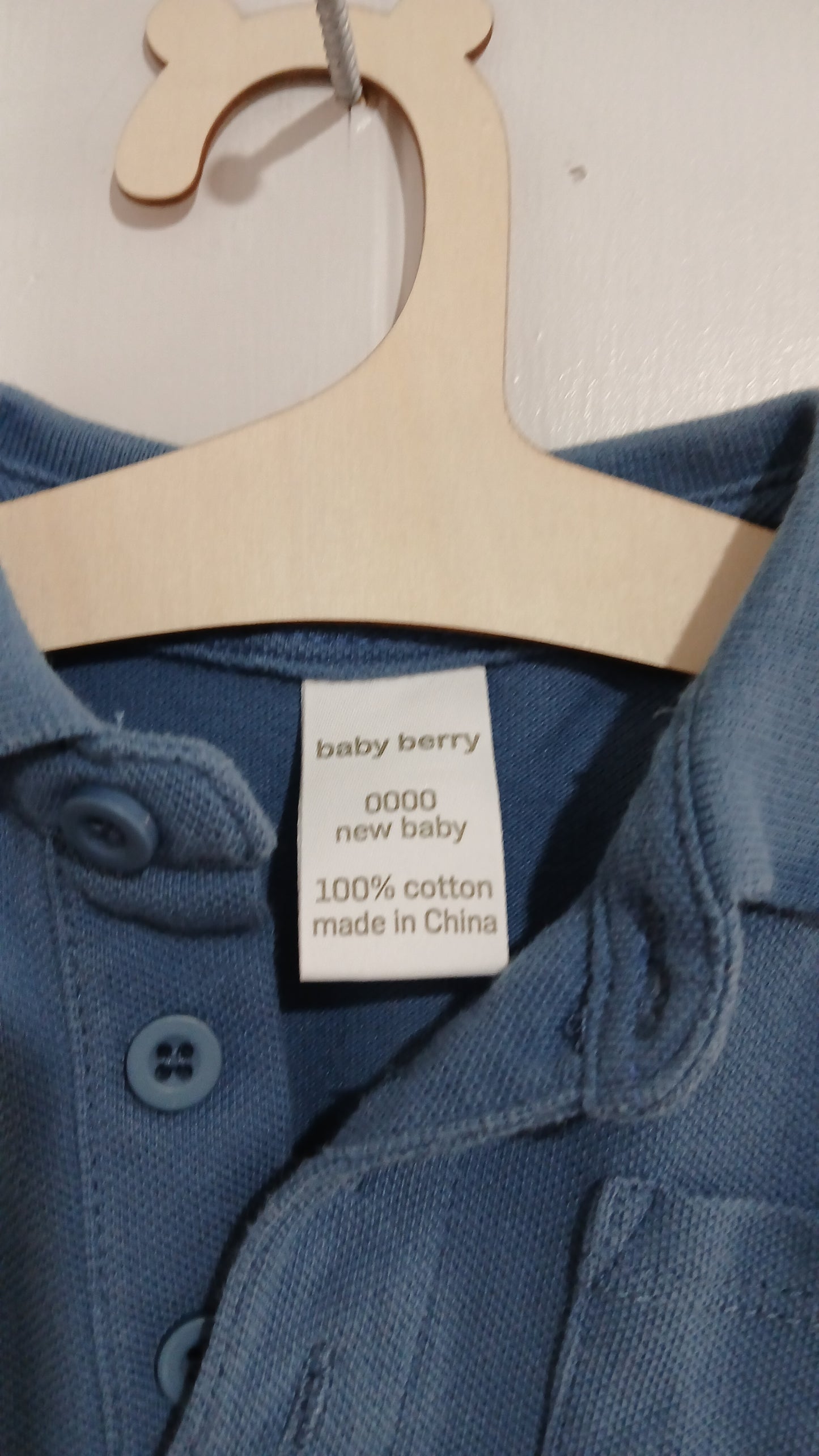 (0000JNR) Baby Berry | Polo Romper