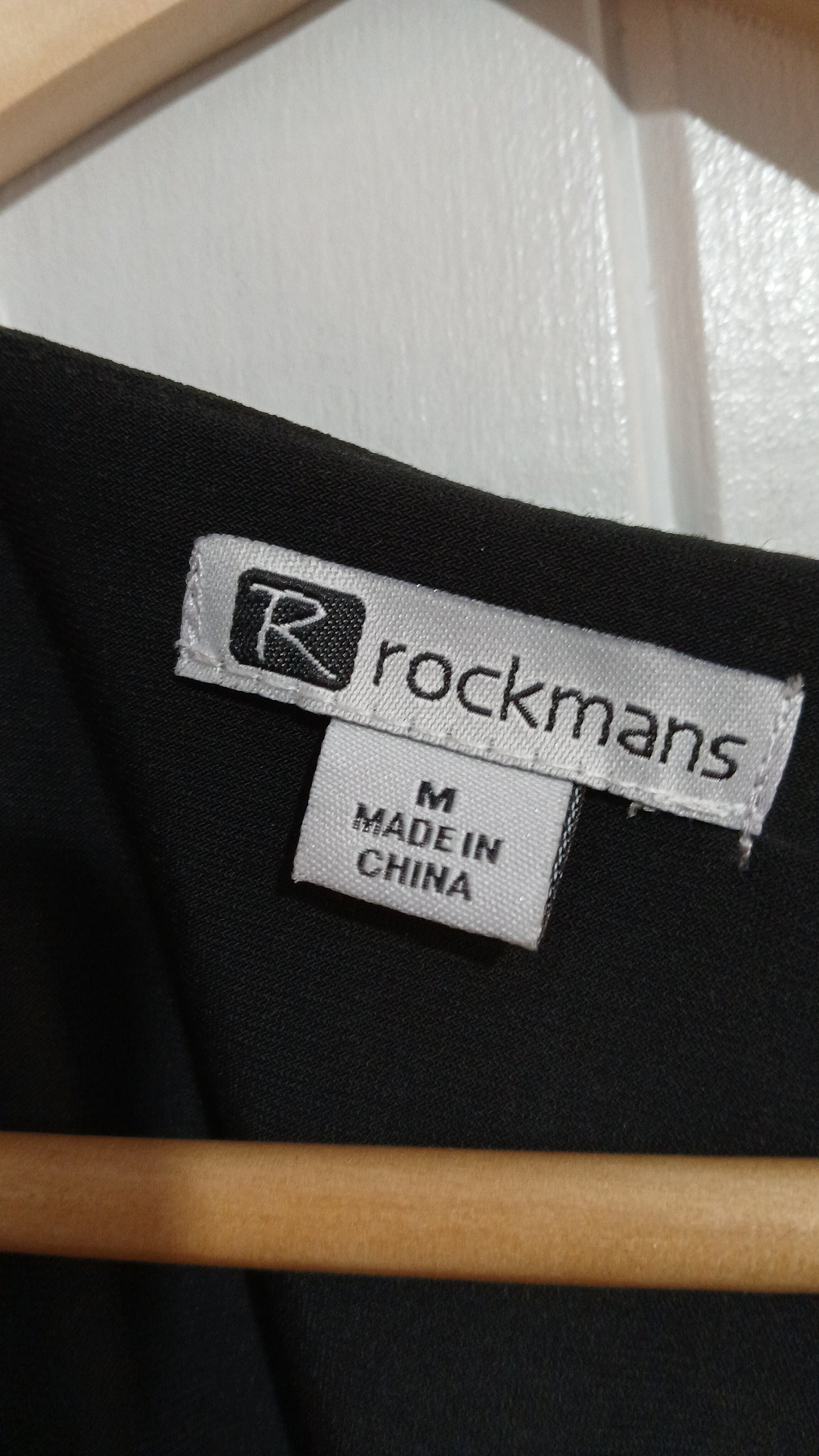(M) Rockmans | Black Diamonte Blouse