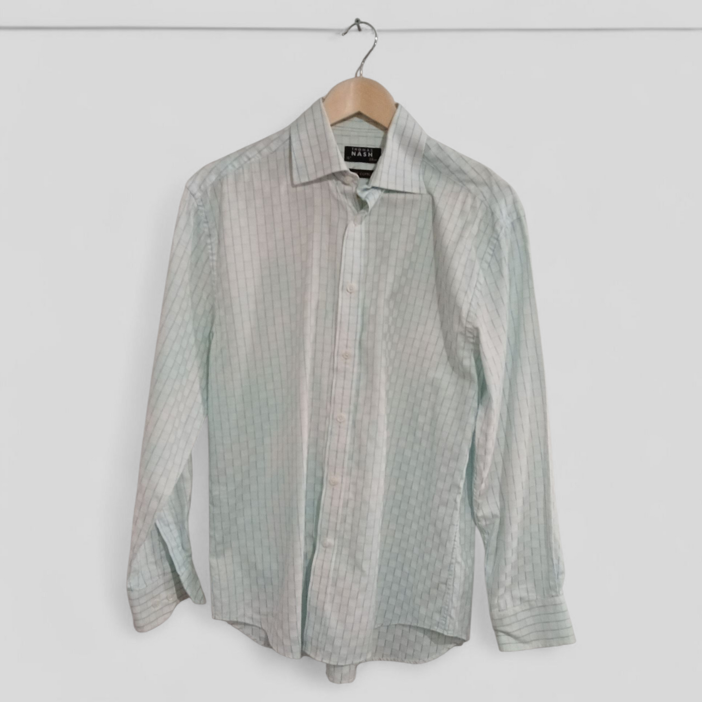 (38) Thomas Nash | Blue Check LS Shirt