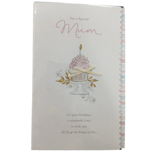 Birthday Mum Card | Cupcake patisserie Mum