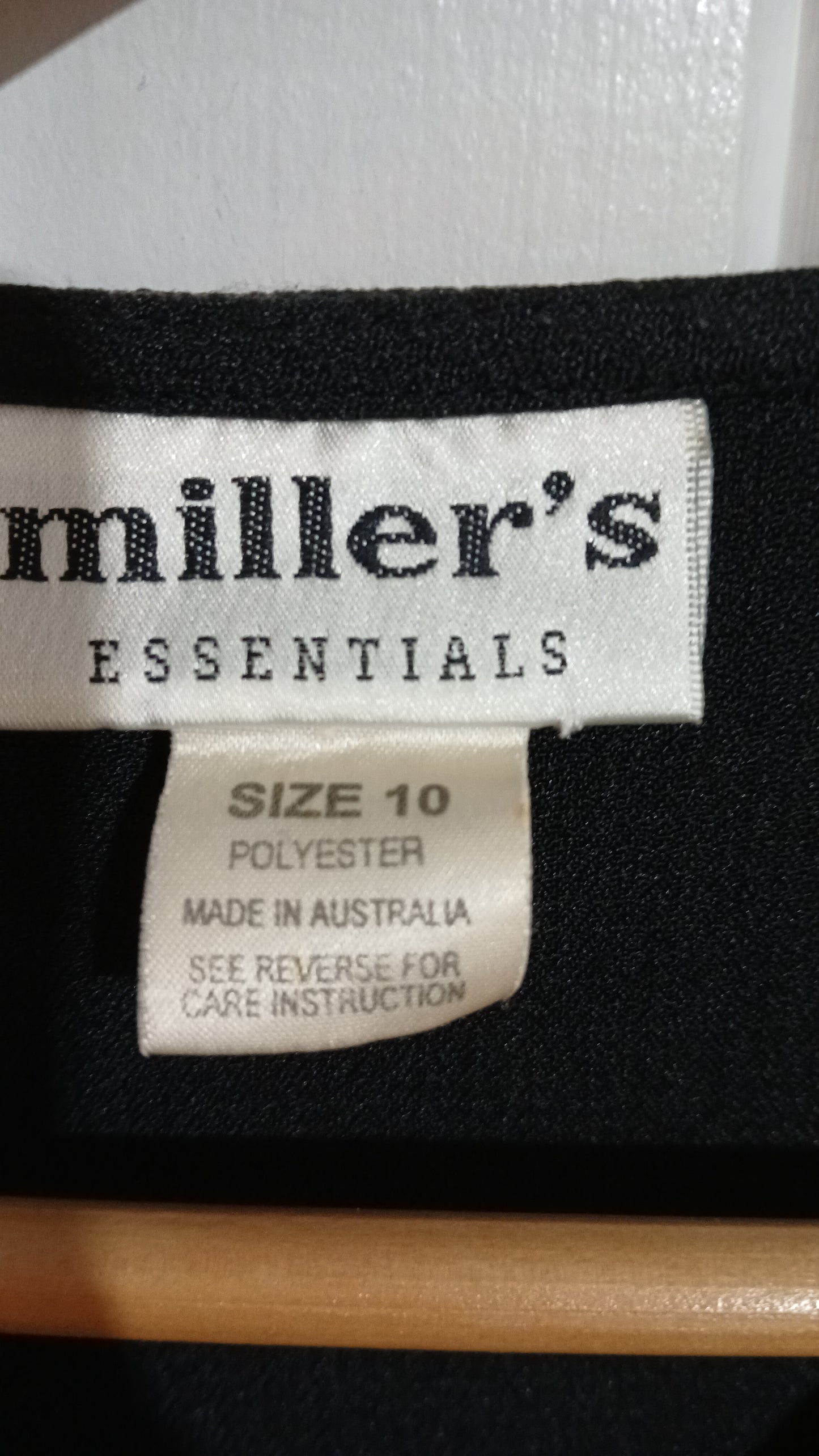 (10) Millers | Black Blouse & Pants Set 3 pc