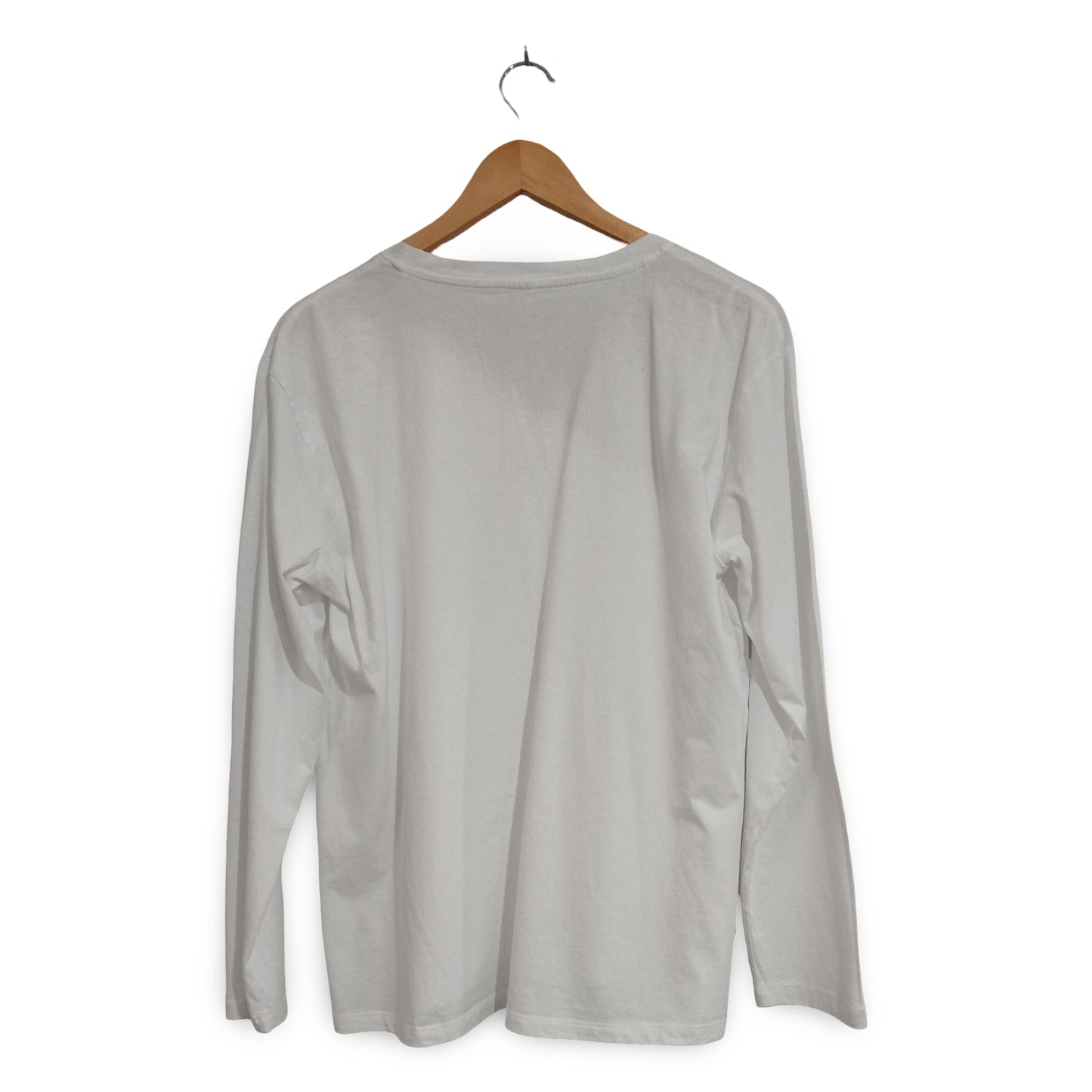 (L) &me | LS White Shirt