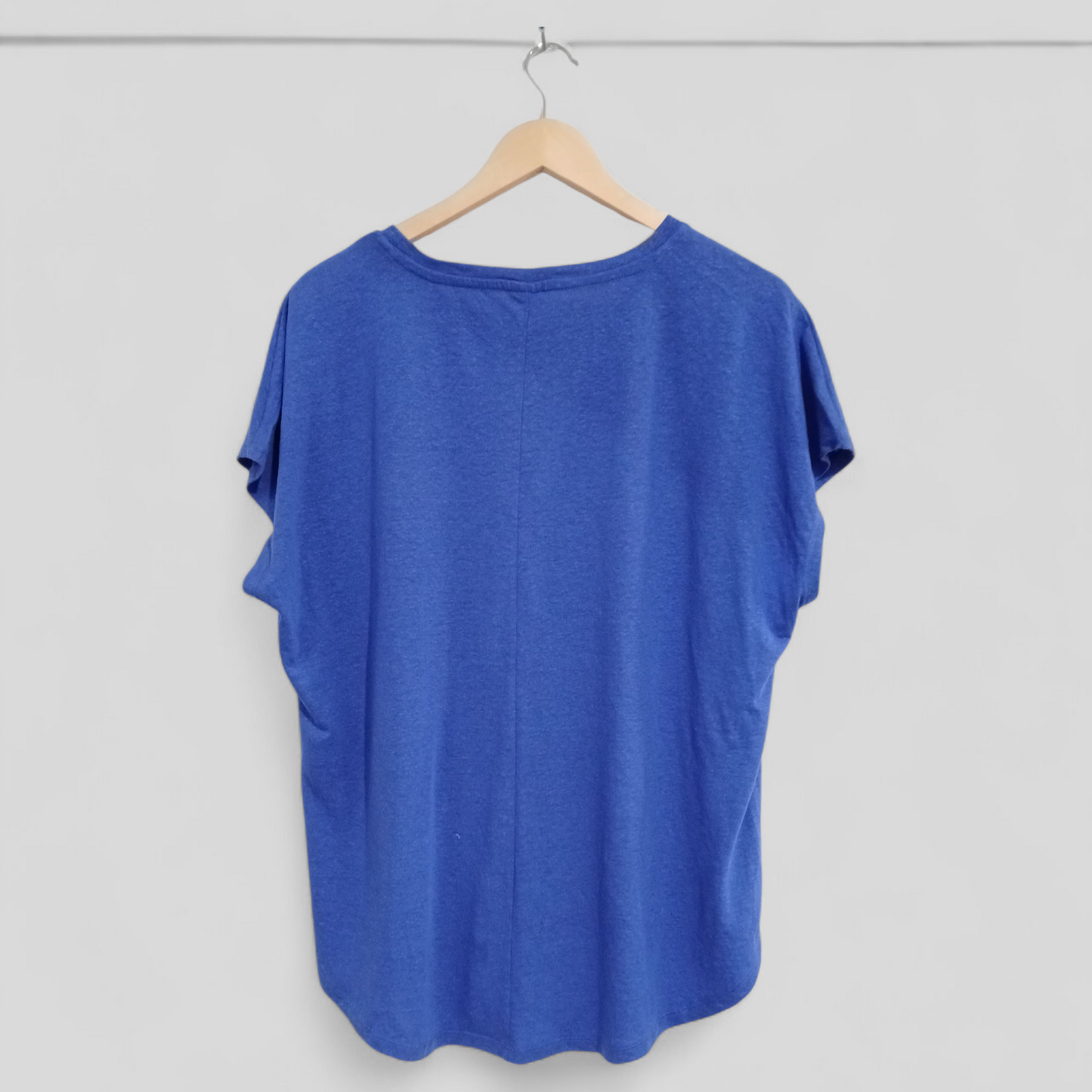 (16) BNWT | Anko | Linen Blend Tee Blue