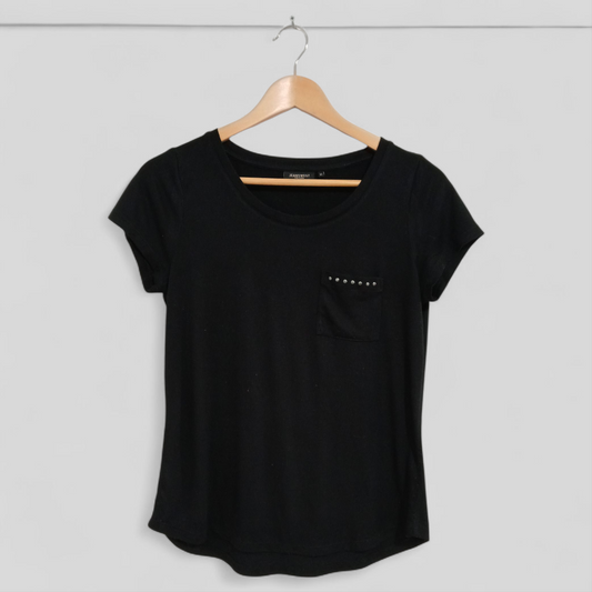 (XS) Jeanswest | Black Tee