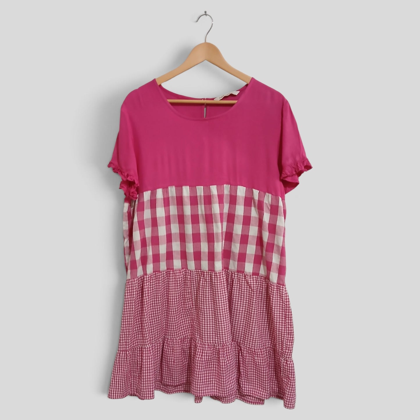 (8) Joop & Gyspy | Gingham Pink Dress