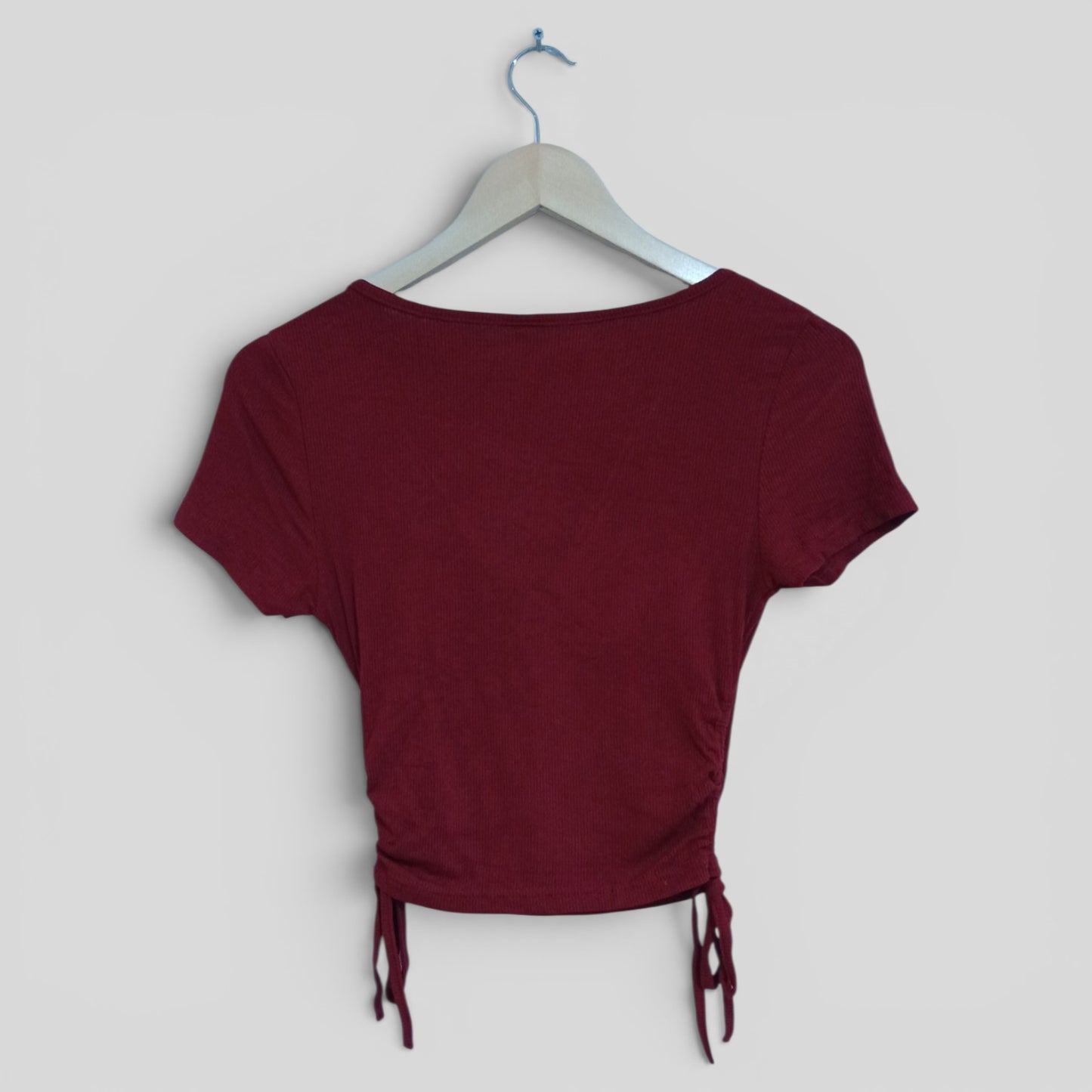 (S) Shein | Maroon Crop