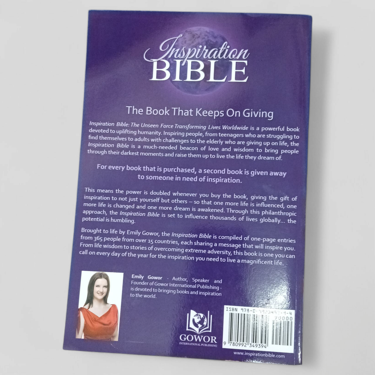 Image of Inspiration Bible by Emily Gowor