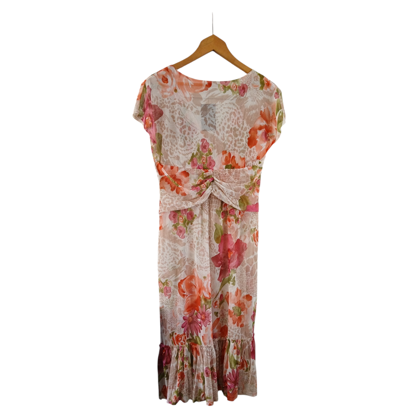 (12) BNWT Scandals Floral Sheer Dress