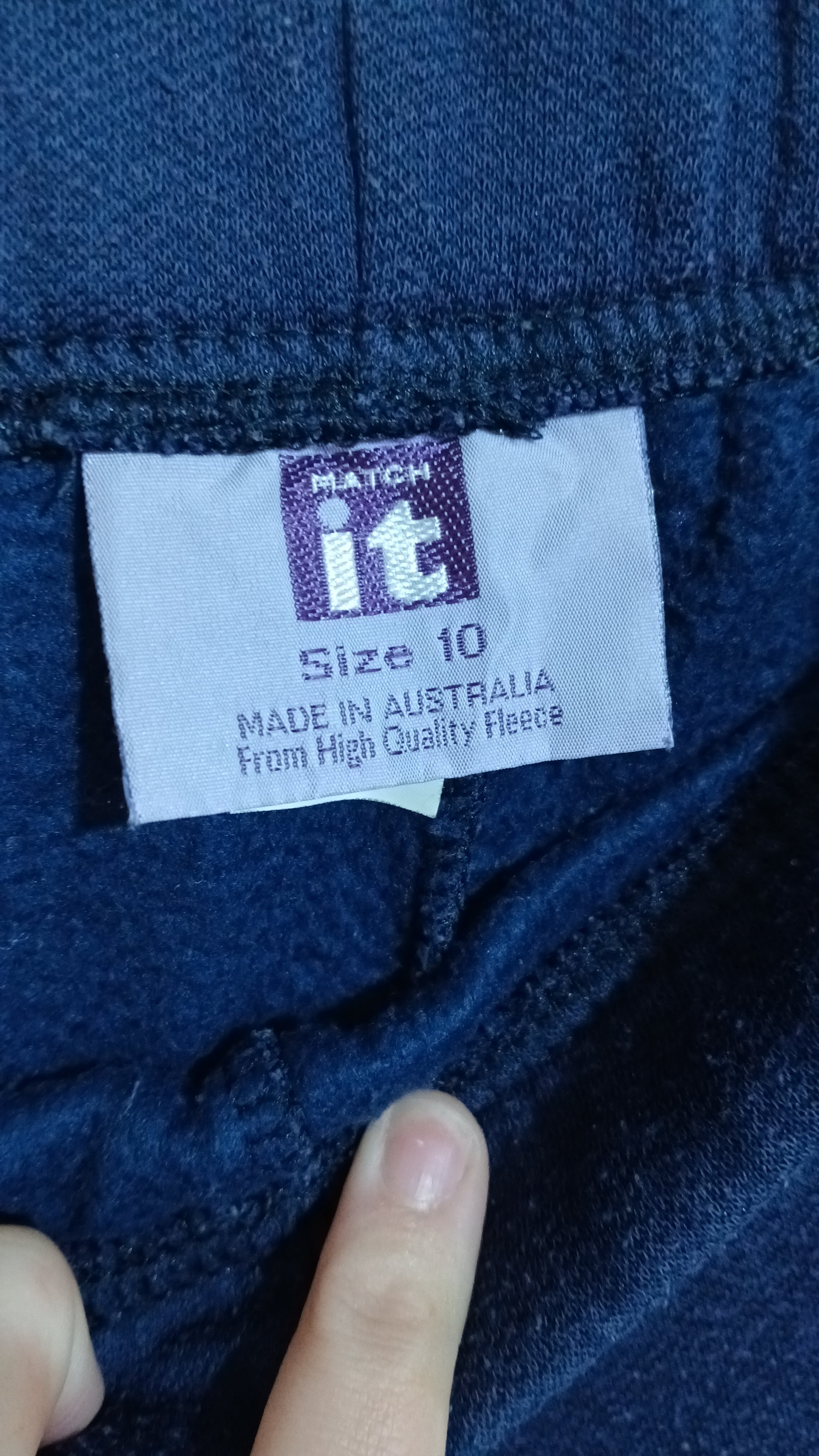 Image of (10) Match It | Navy Trackpants