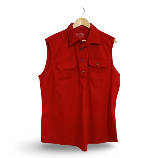 (18) Just Country | Red Kerry Work Shirt