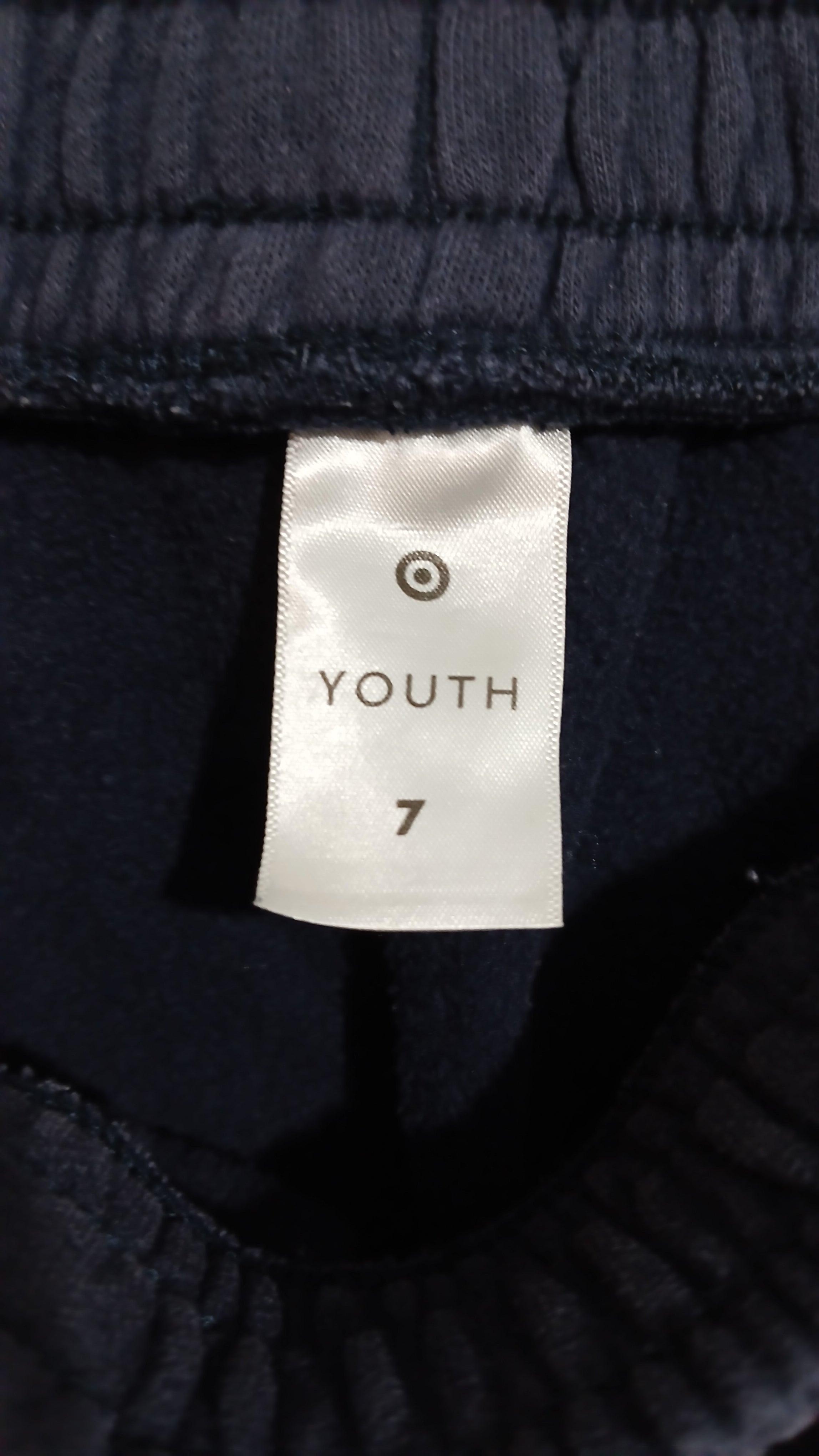 Image of (7JNR) Target | Navy Trackpants