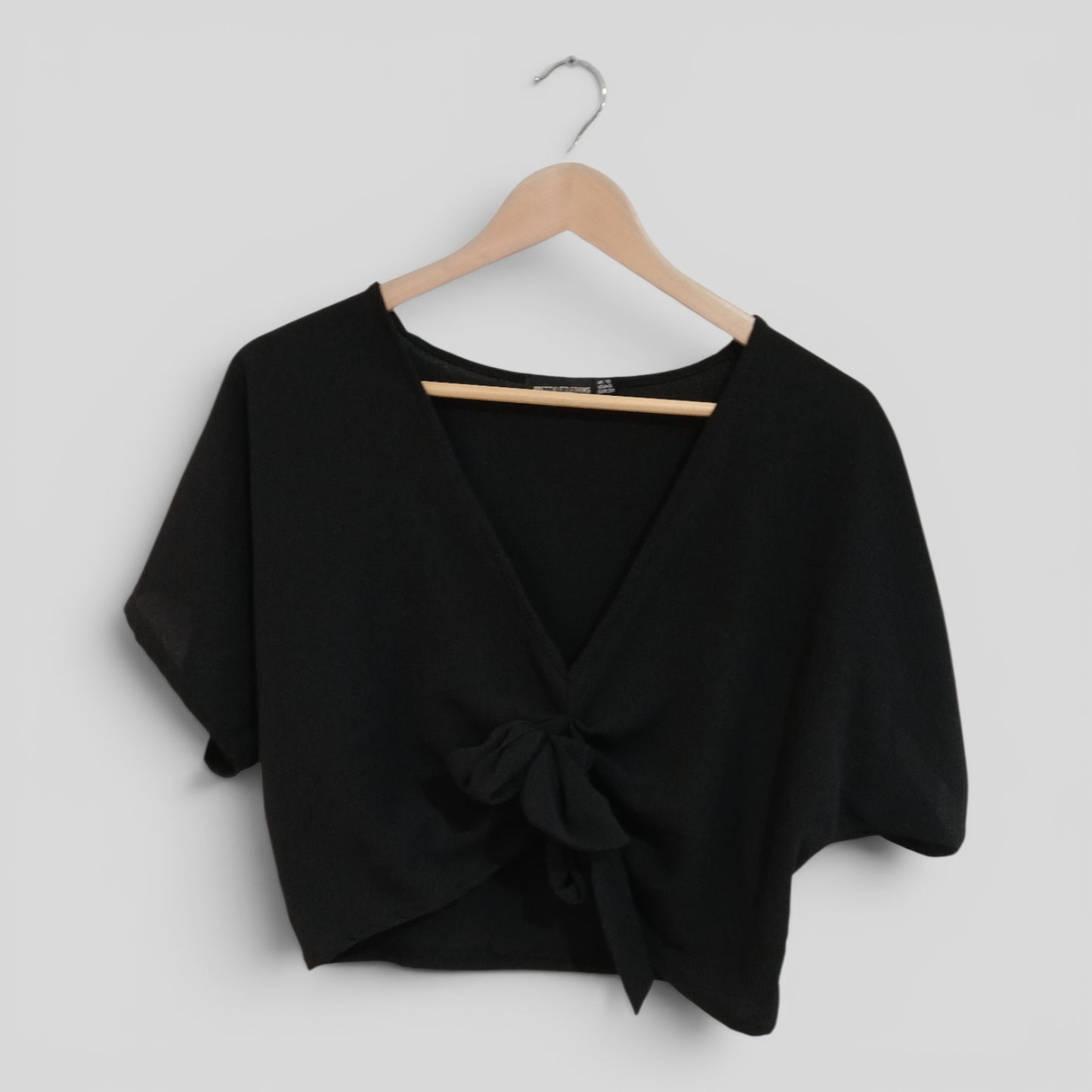(10) Pretty Little Thing | Black Blouse