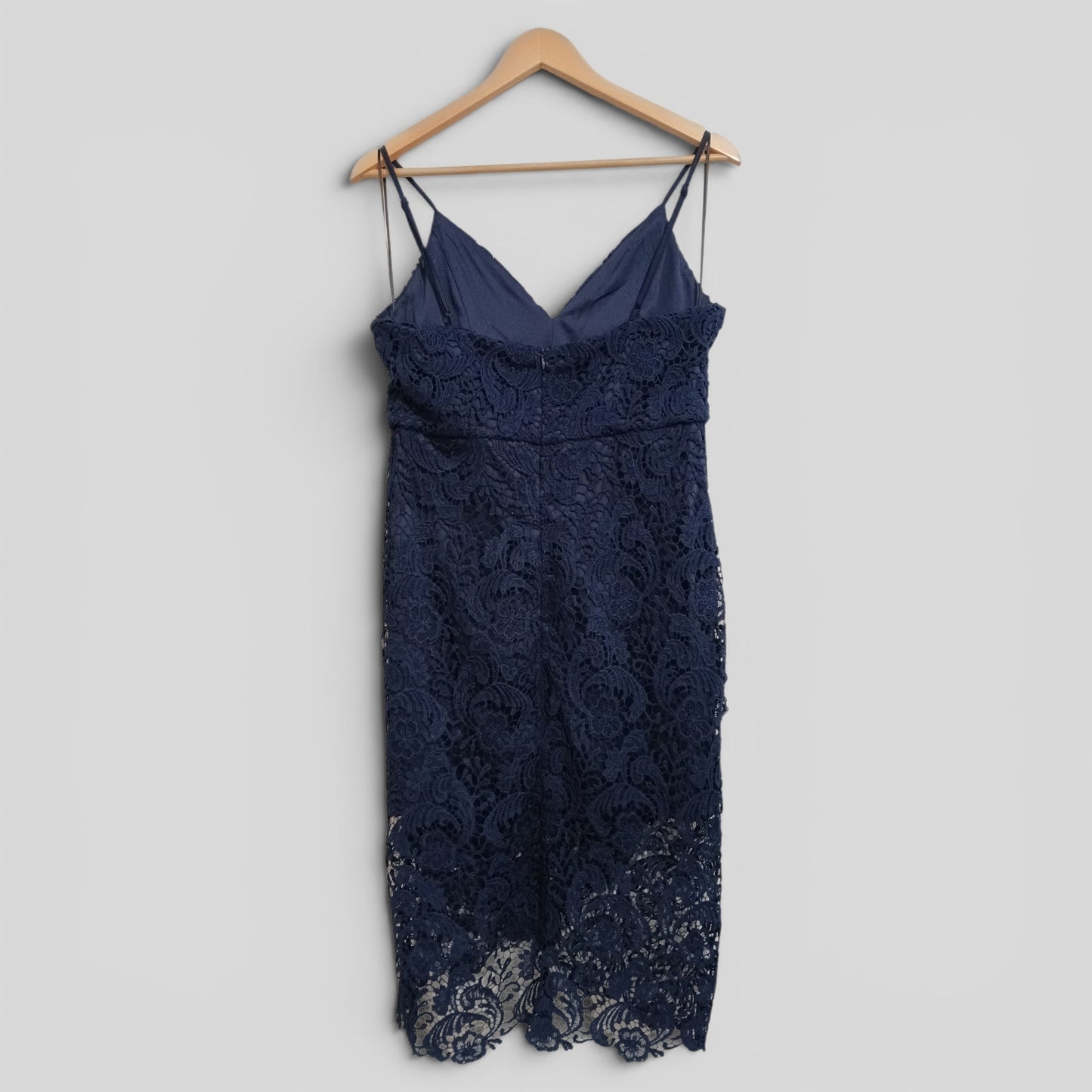 (14) Showpo | Navy Lace Dress