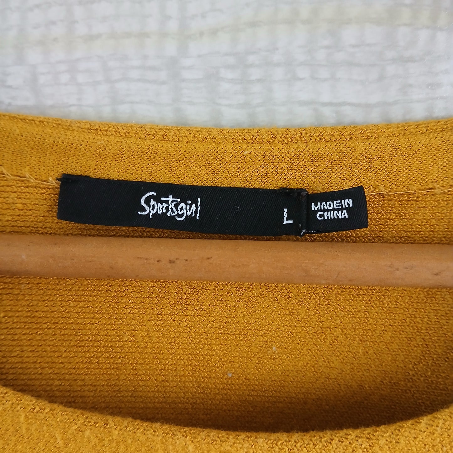 (L) Sportsgirl Mustard Sweater