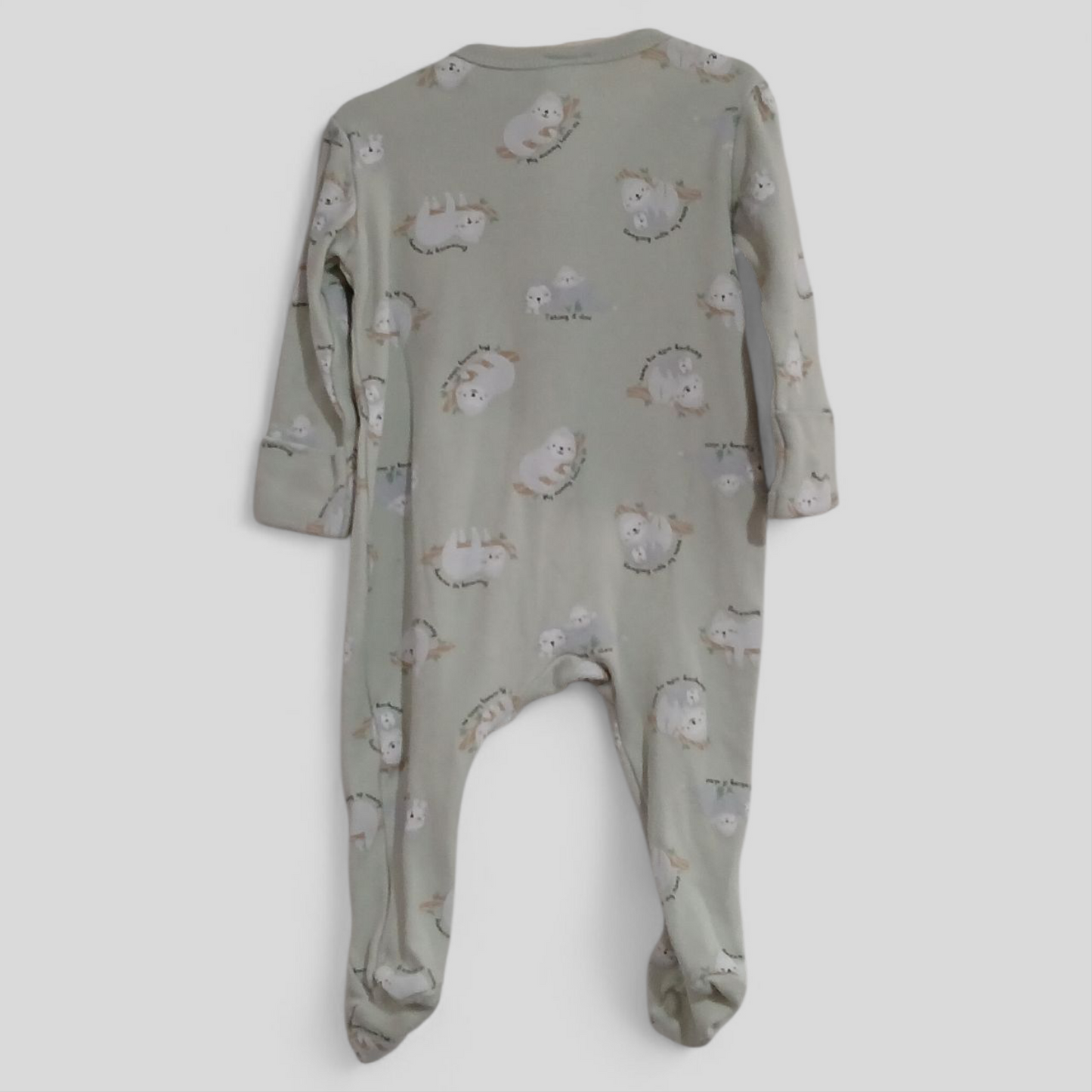 (00JNR) Baby Berry | Sloth Onesie