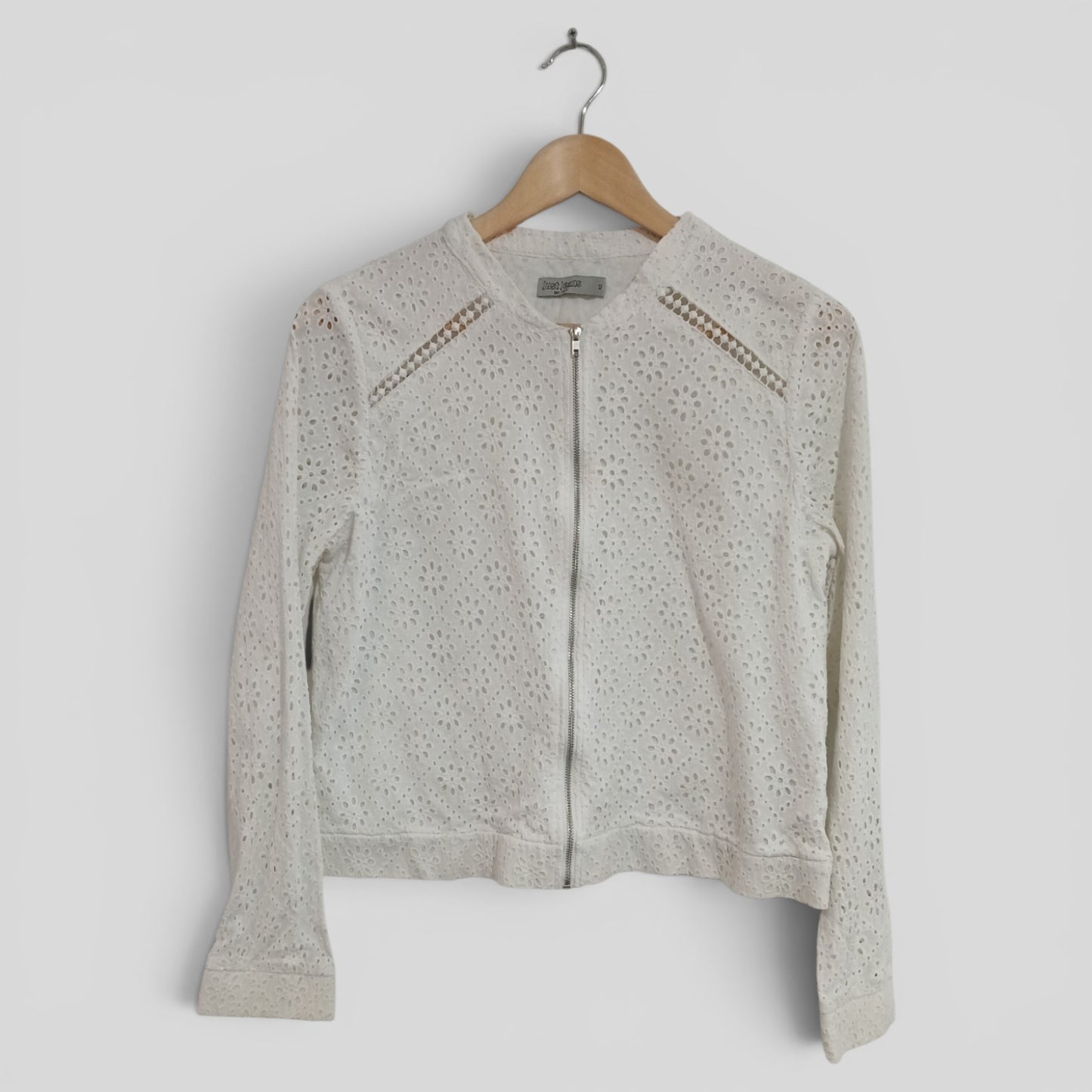 (12) Just Jeans | White Lace Jacket