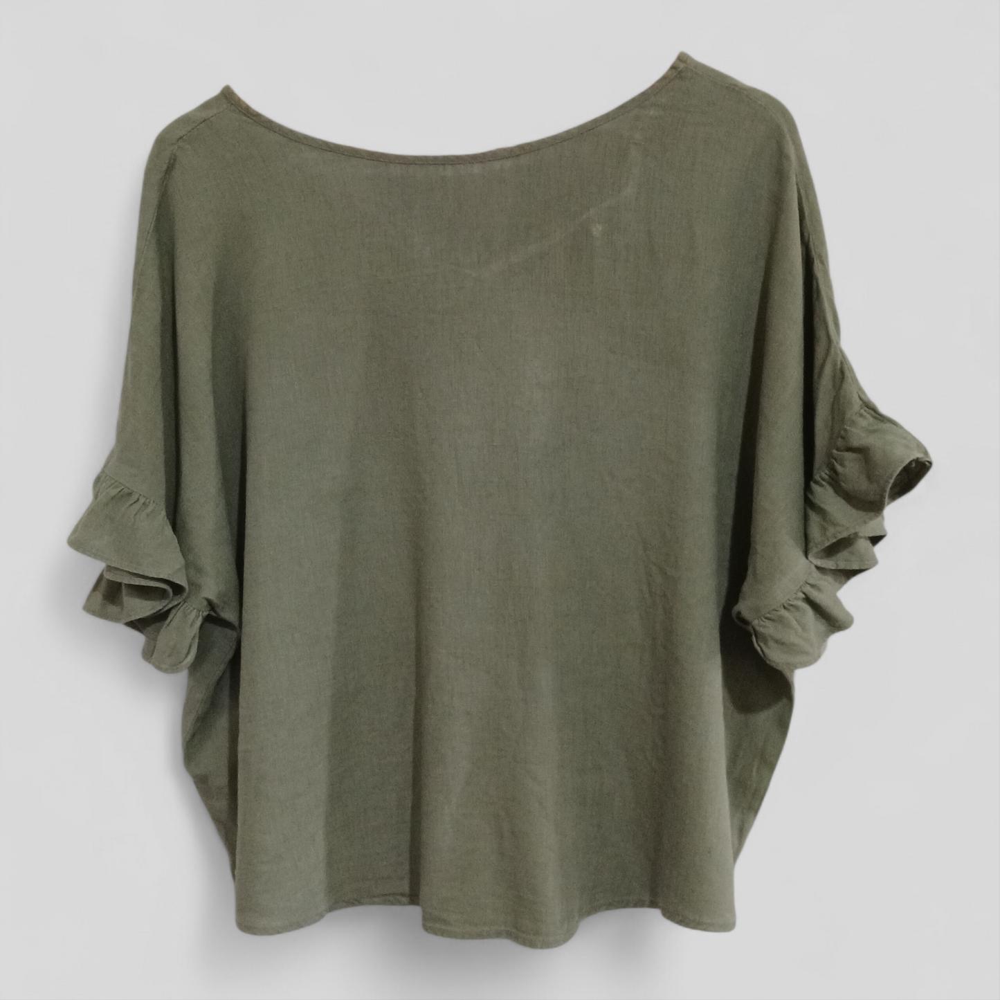 (16) Green Blouse