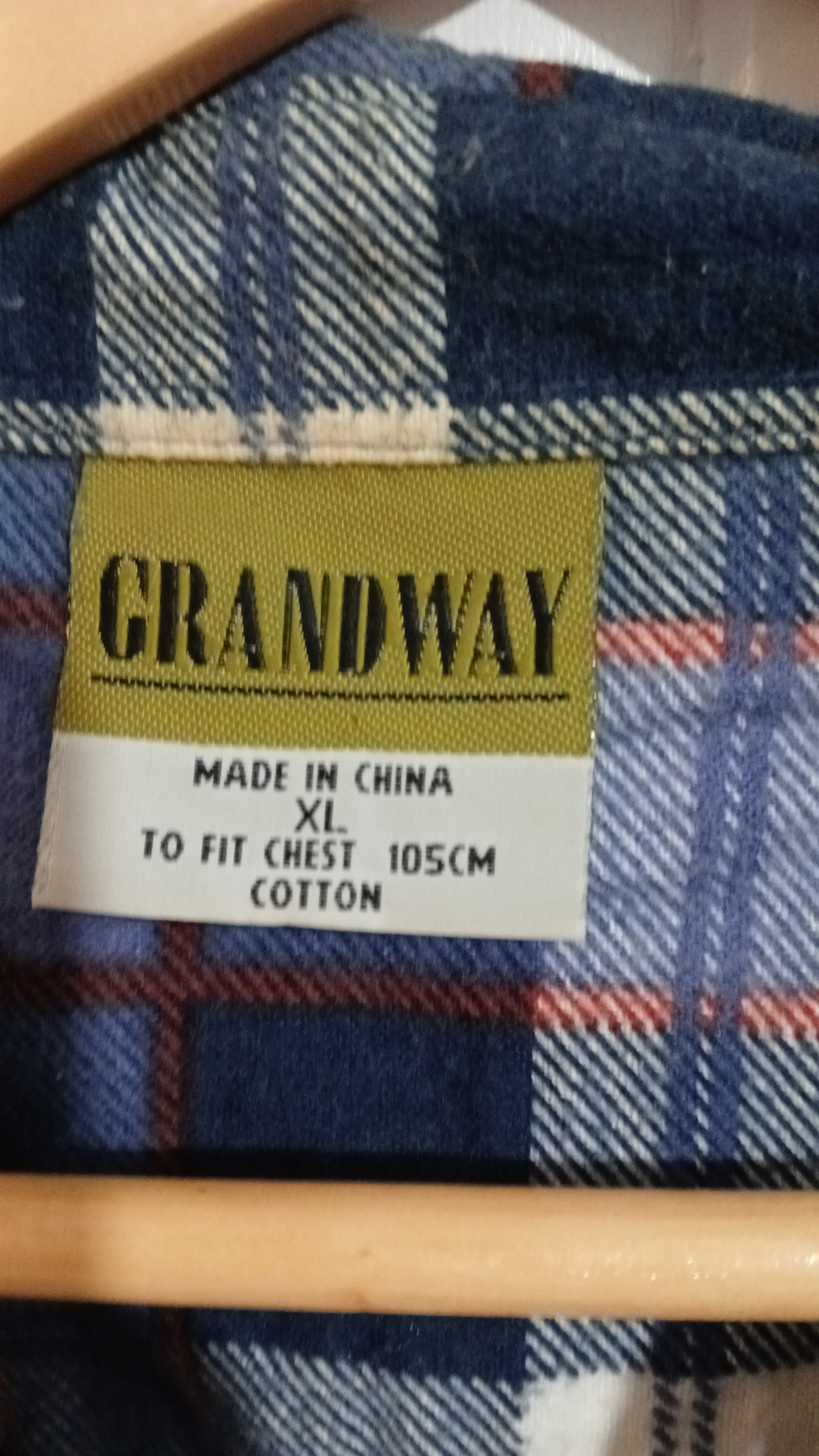 (XL) Grandway | Flanellette Shirt