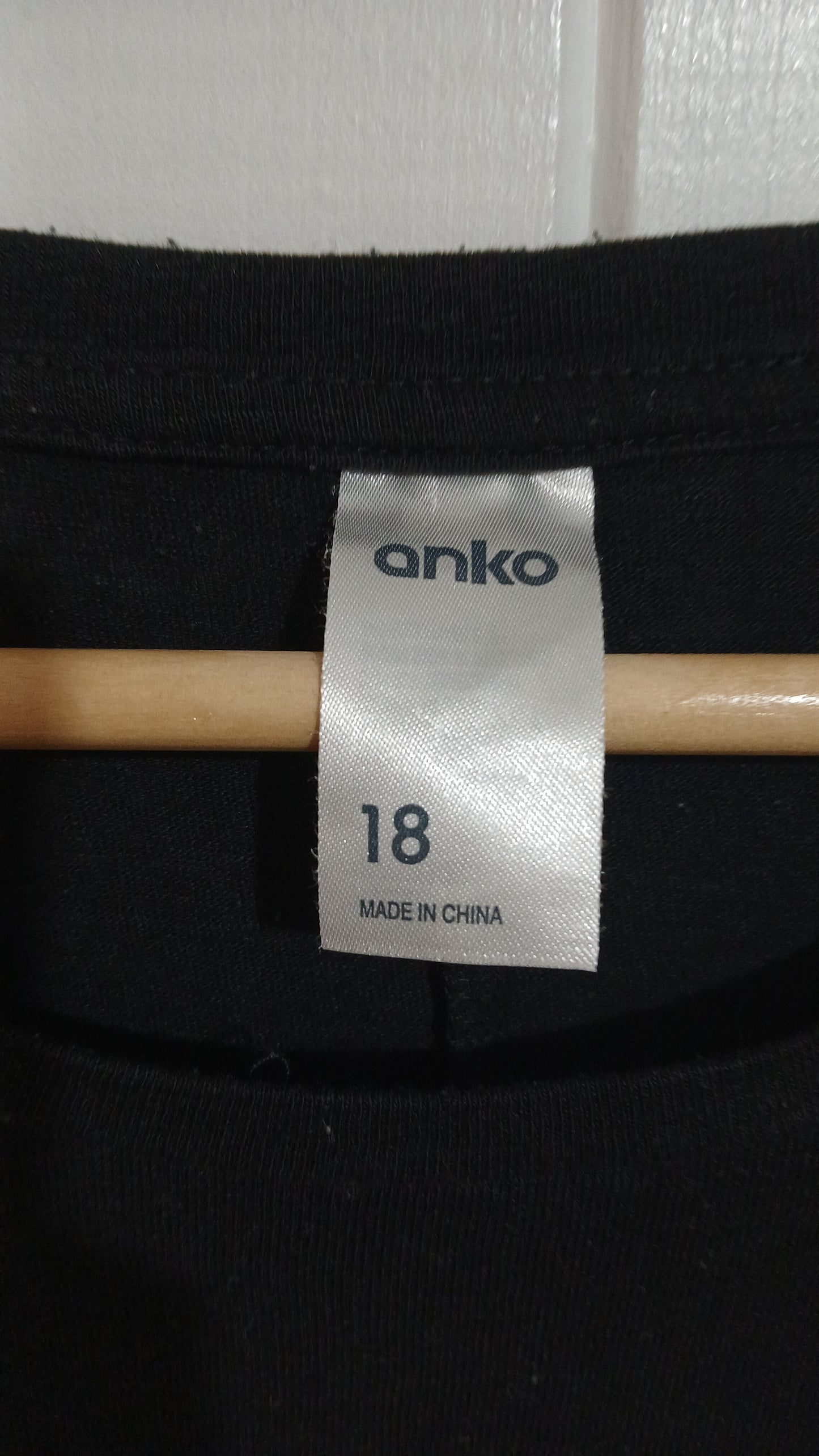 (18) Anko | Black Blouse